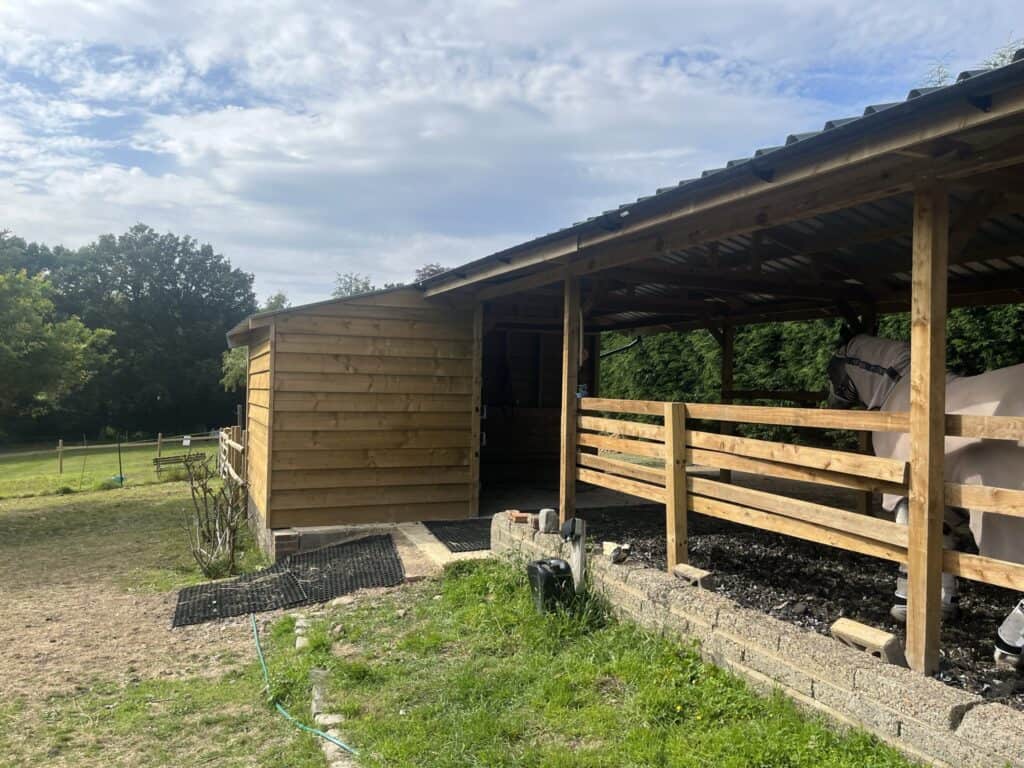 Open sided barn and store